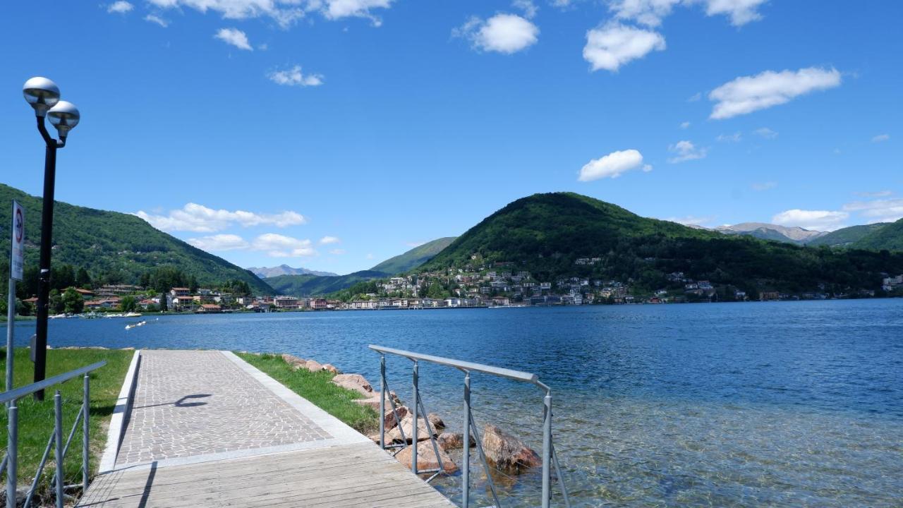 Lavena - Lake & Mountain Apartments Lavena Ponte Tresa Eksteriør billede