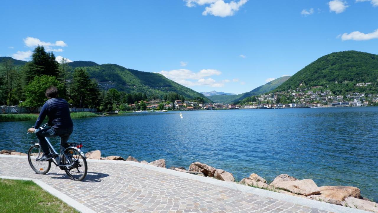 Lavena - Lake & Mountain Apartments Lavena Ponte Tresa Eksteriør billede