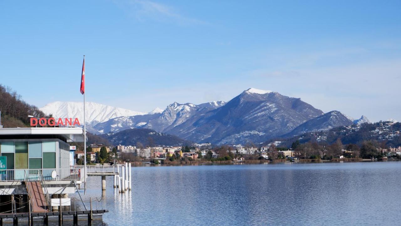 Lavena - Lake & Mountain Apartments Lavena Ponte Tresa Eksteriør billede